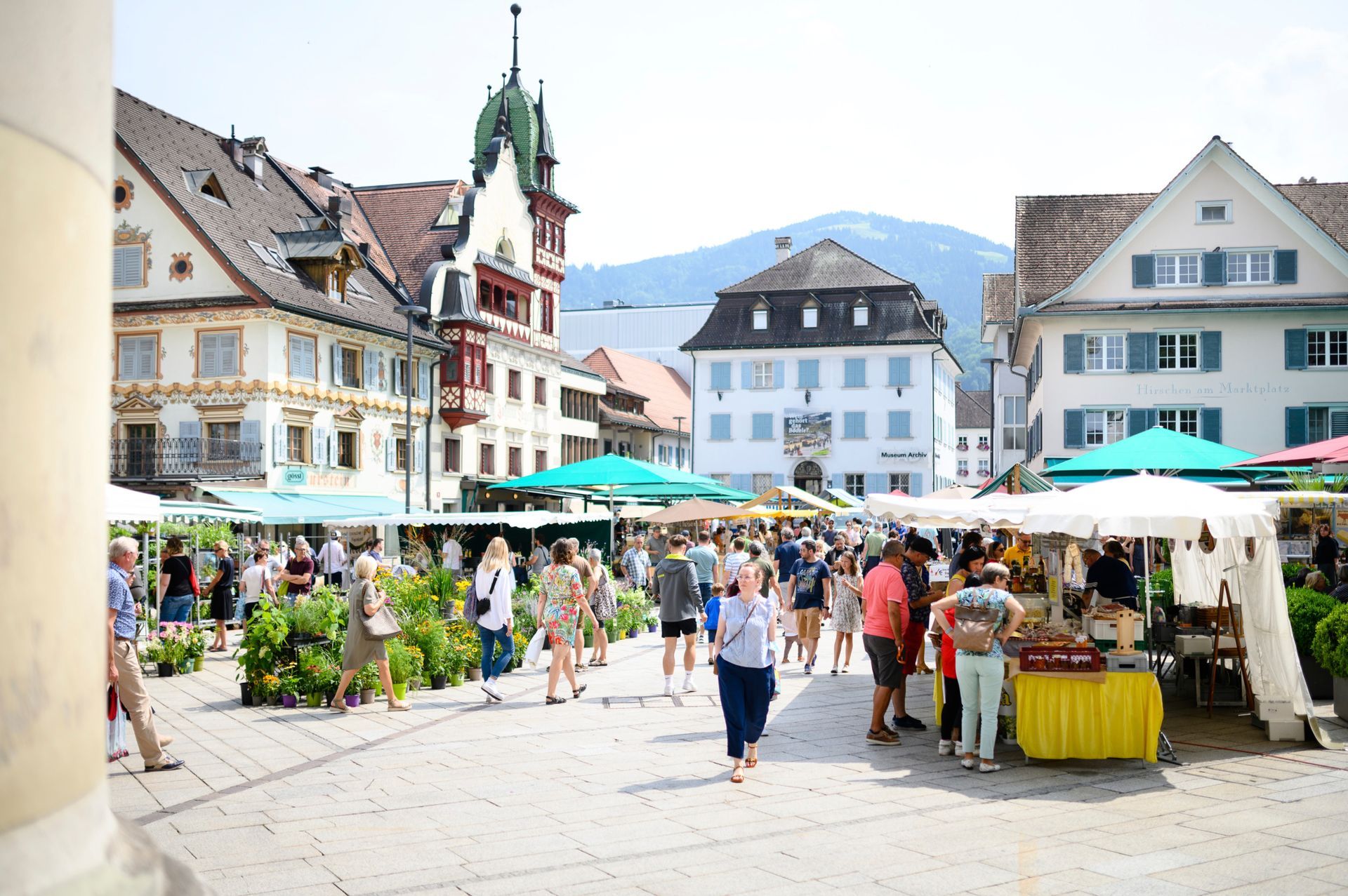 Wochenmarkt Dornbirn ©Matthias Rhomberg
