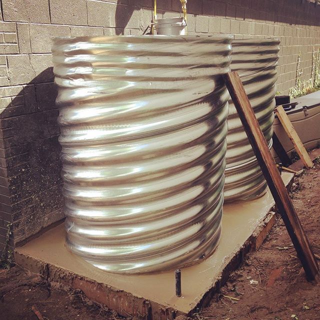 metal culvert cistern