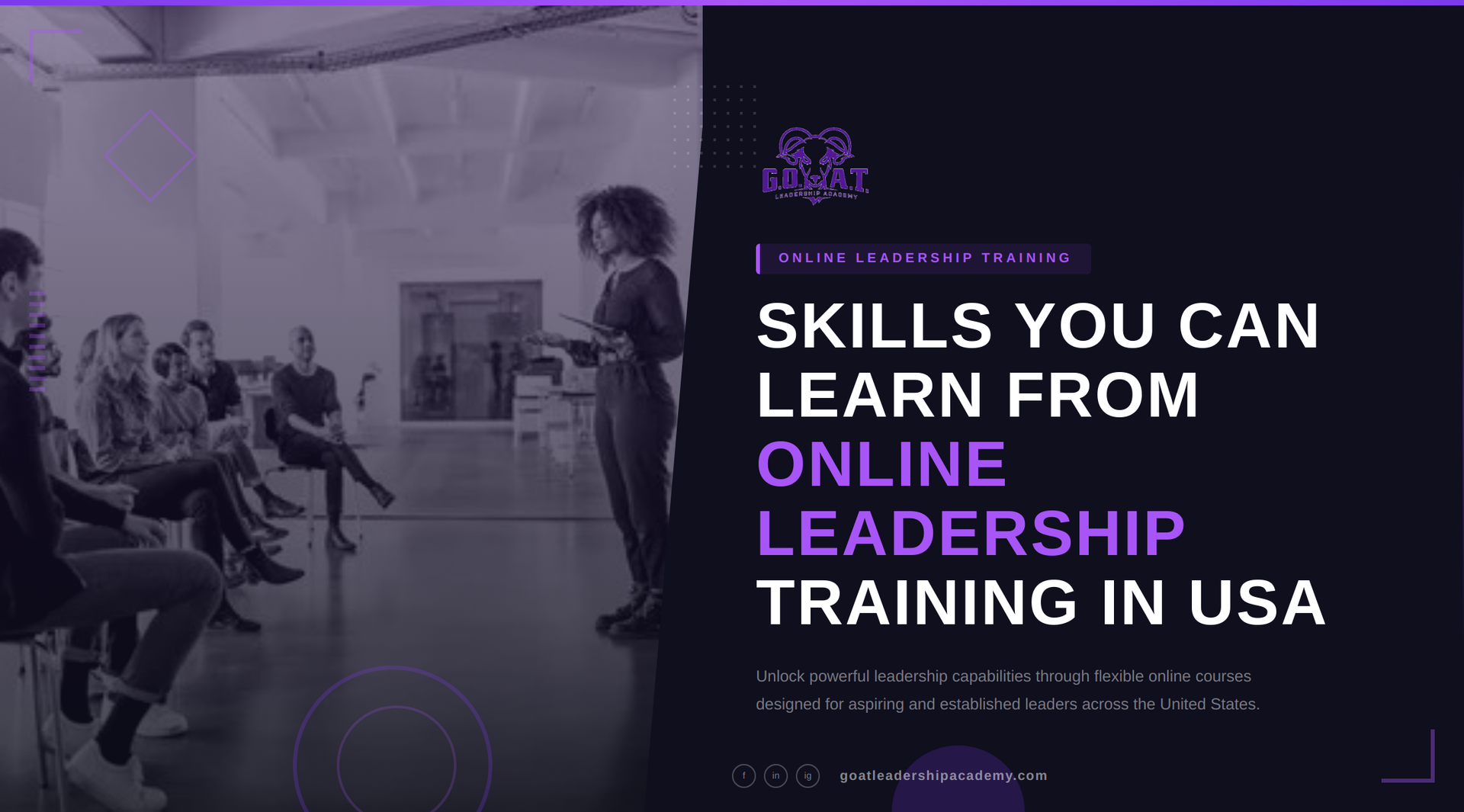 online leadership training in USA