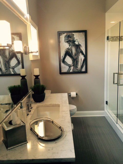 stone bathroom countertop