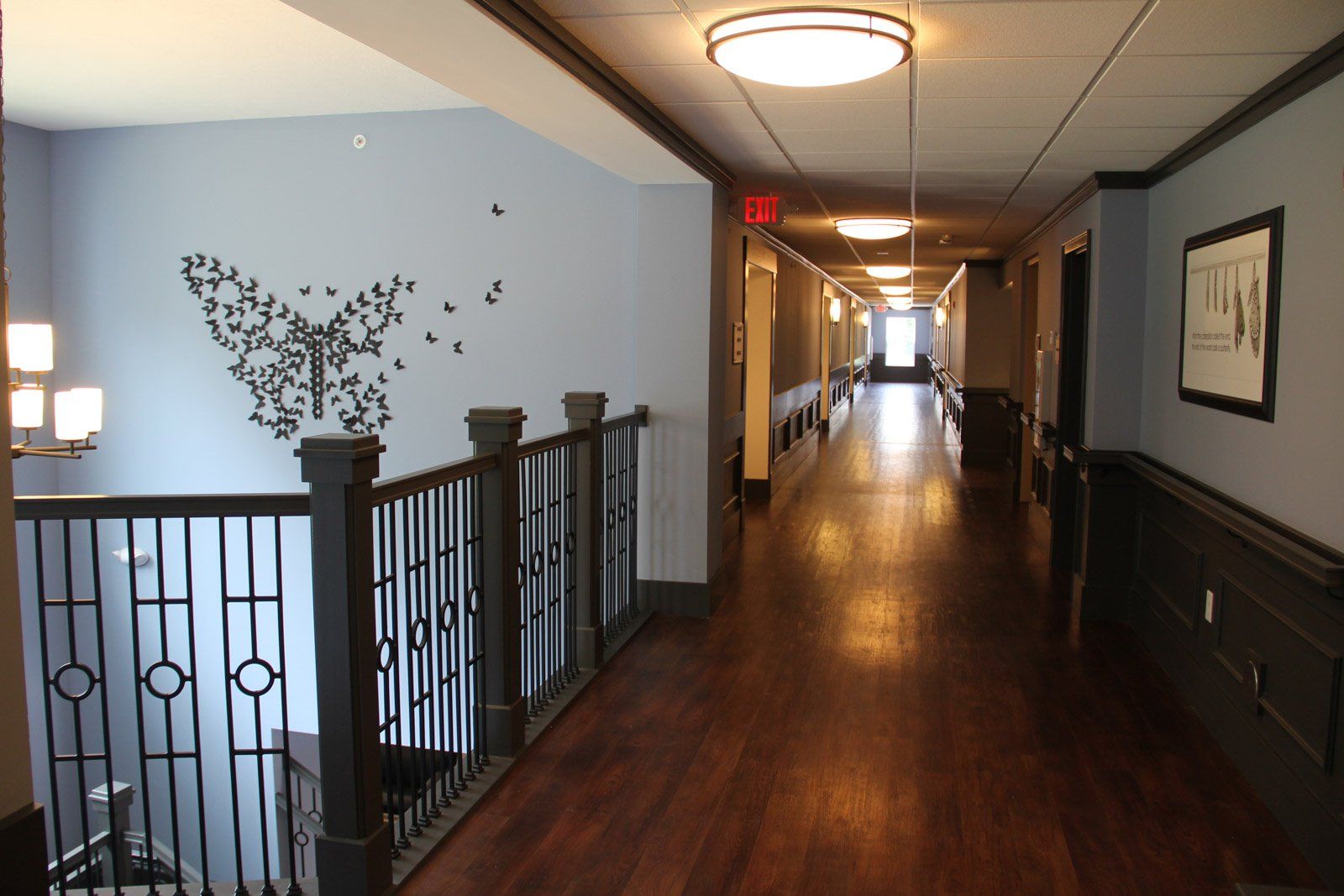 The Commons at Madaline Park hallway