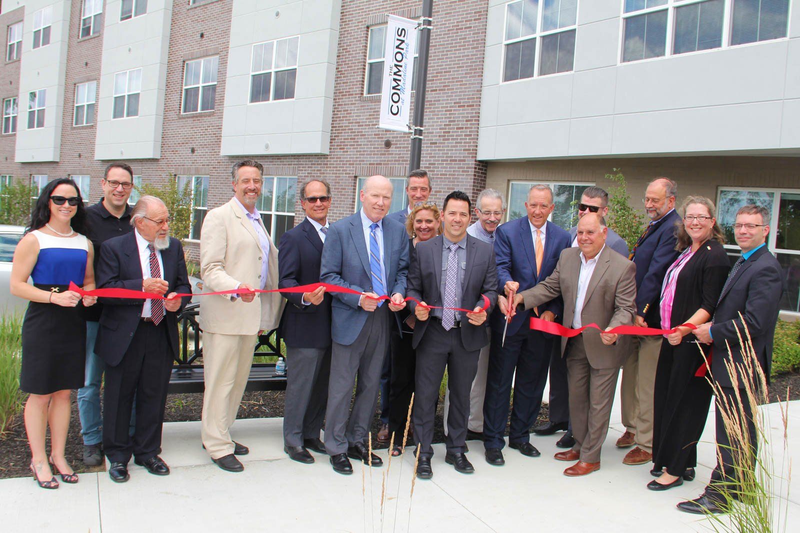 The Commons at Madaline Park ribbon cutting ceremony