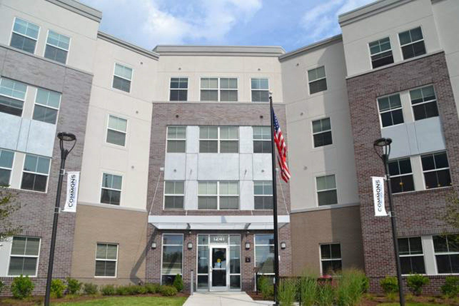 The Commons at Madaline Park front entry way
