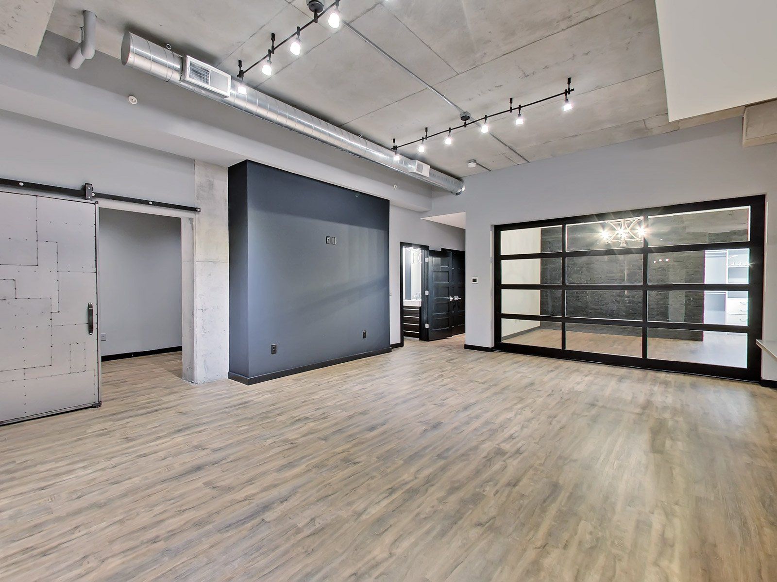 Northside lofts large living room