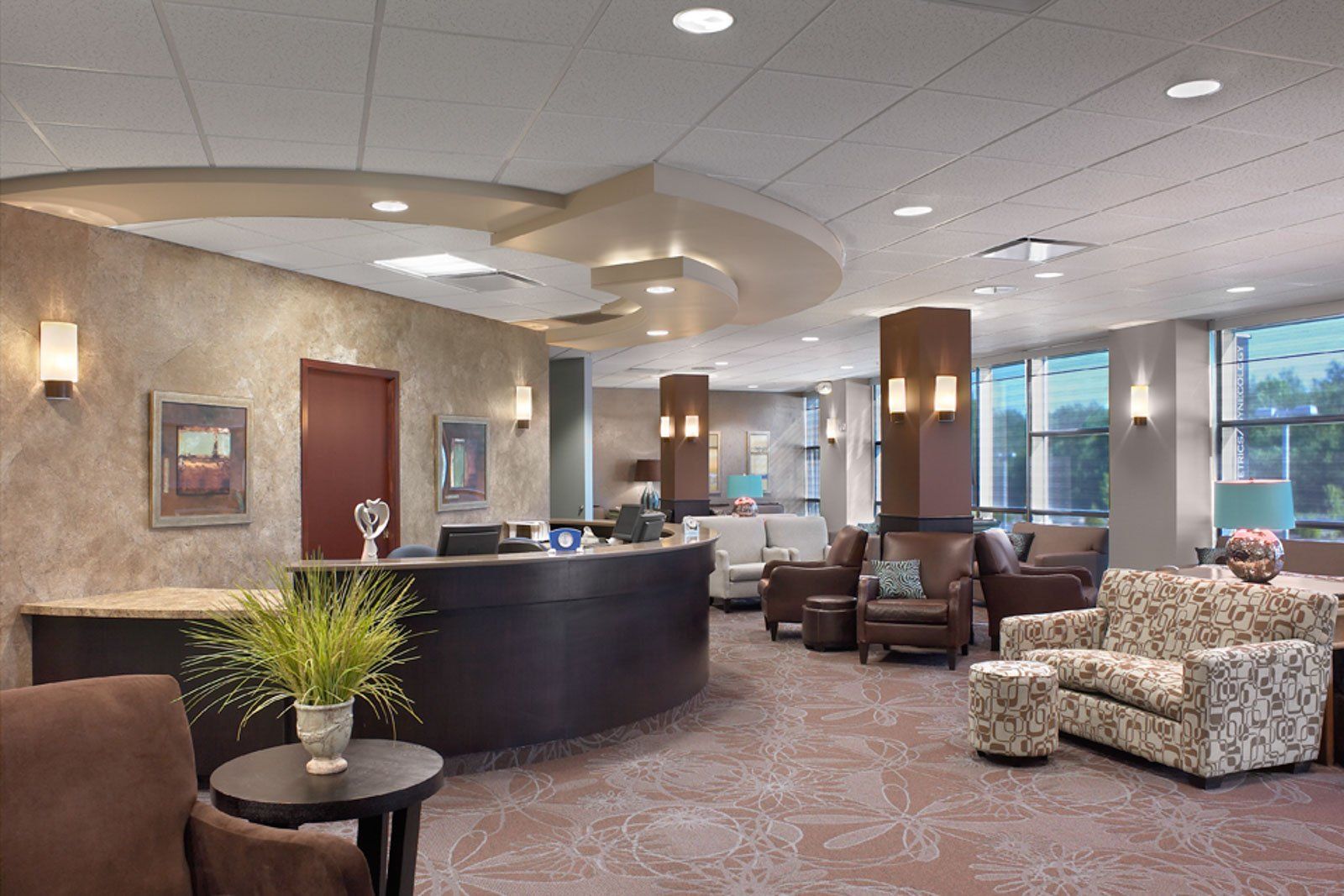 Park West front lobby