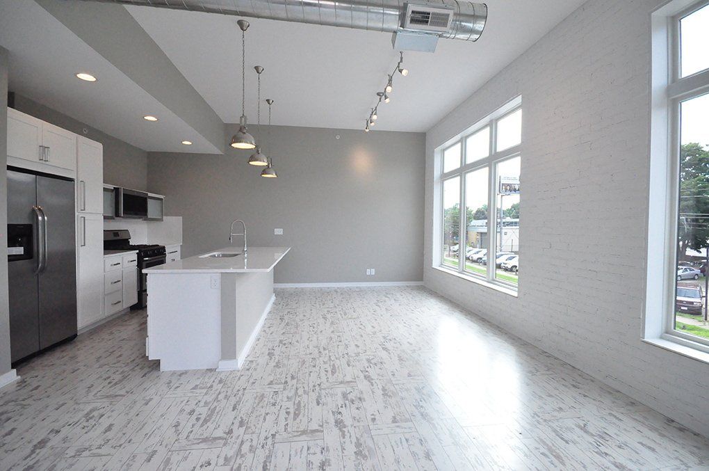 kitchen with stainless steel appliances