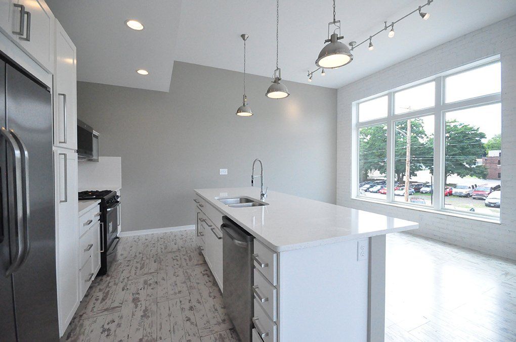 kitchen with stainless steel appliances