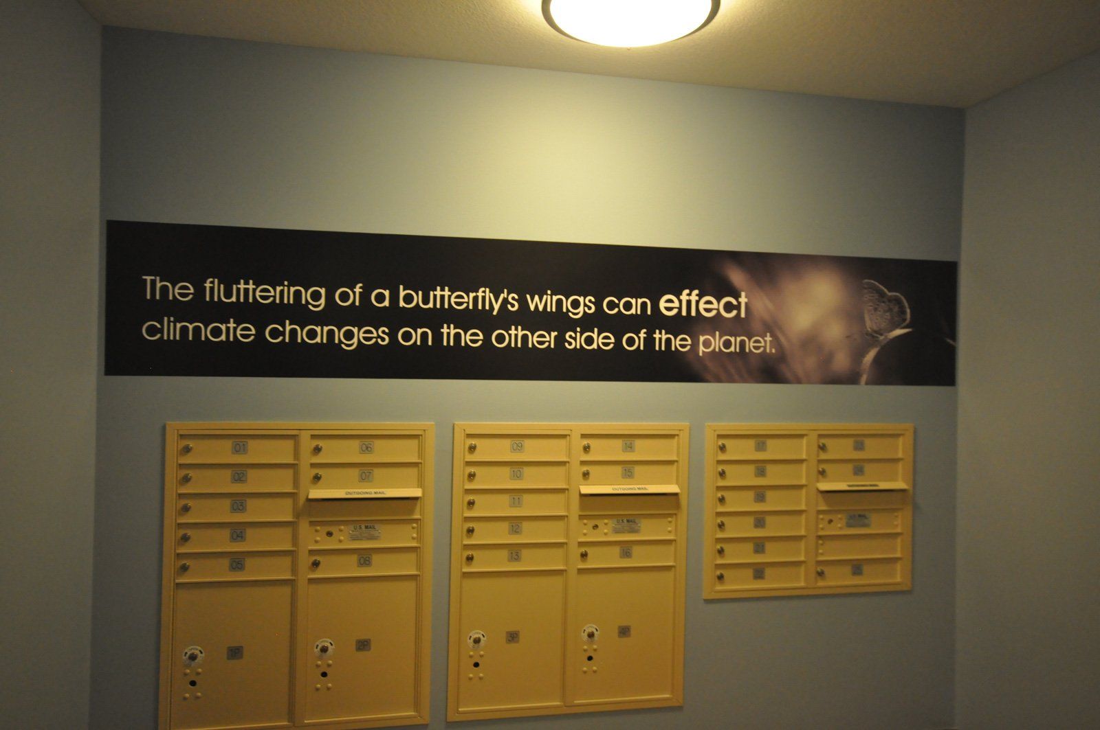 Union square mail boxes