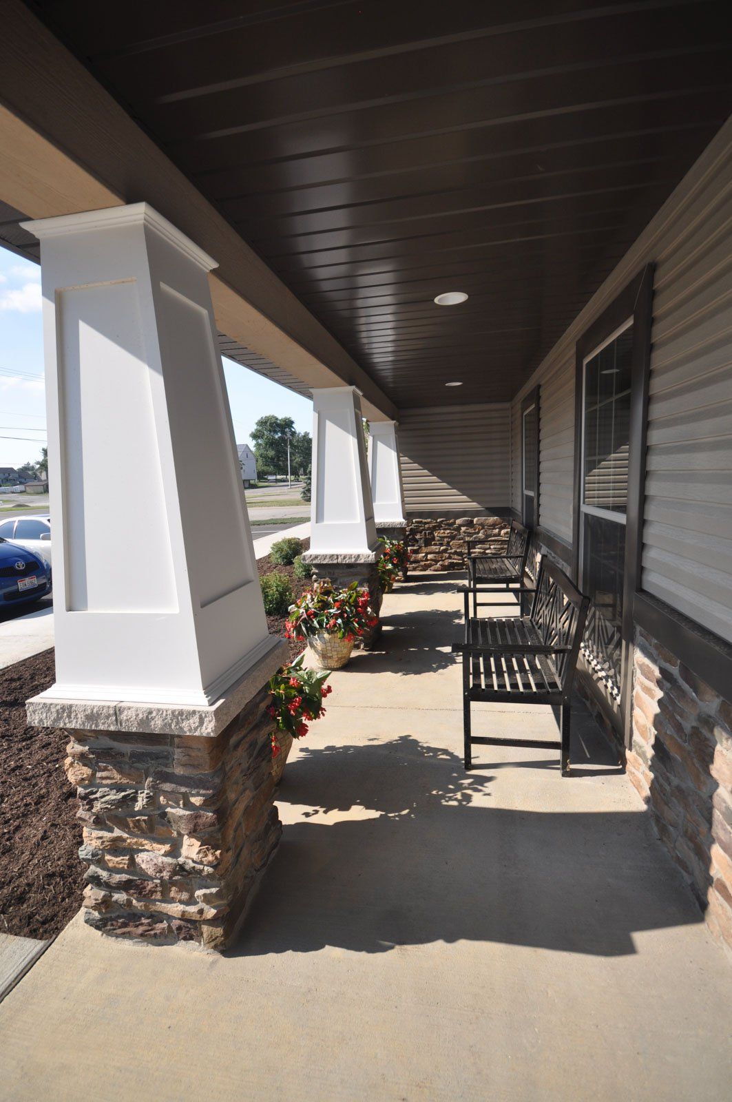 Windham Bridge patio