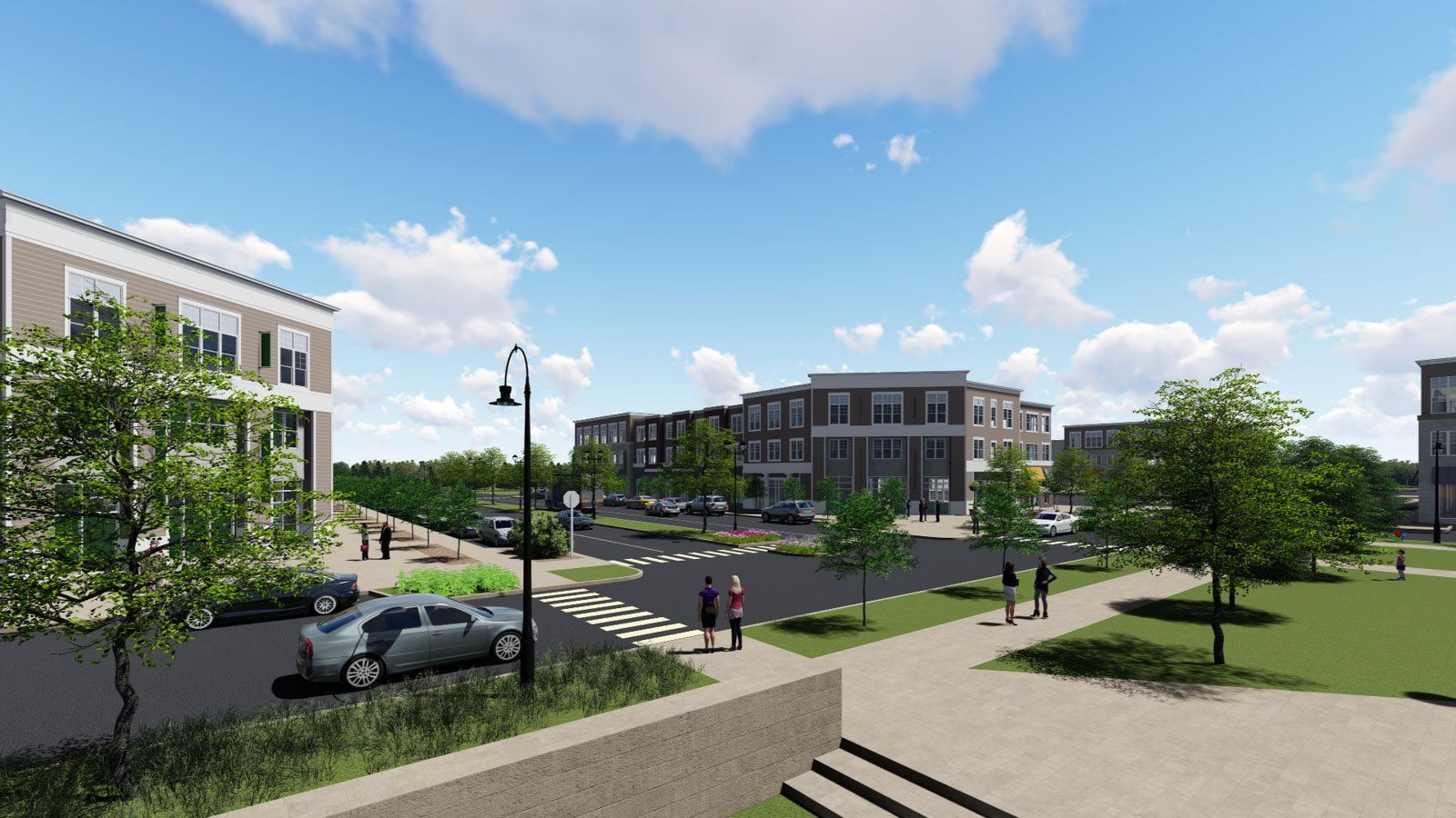 West Village exterior rendering