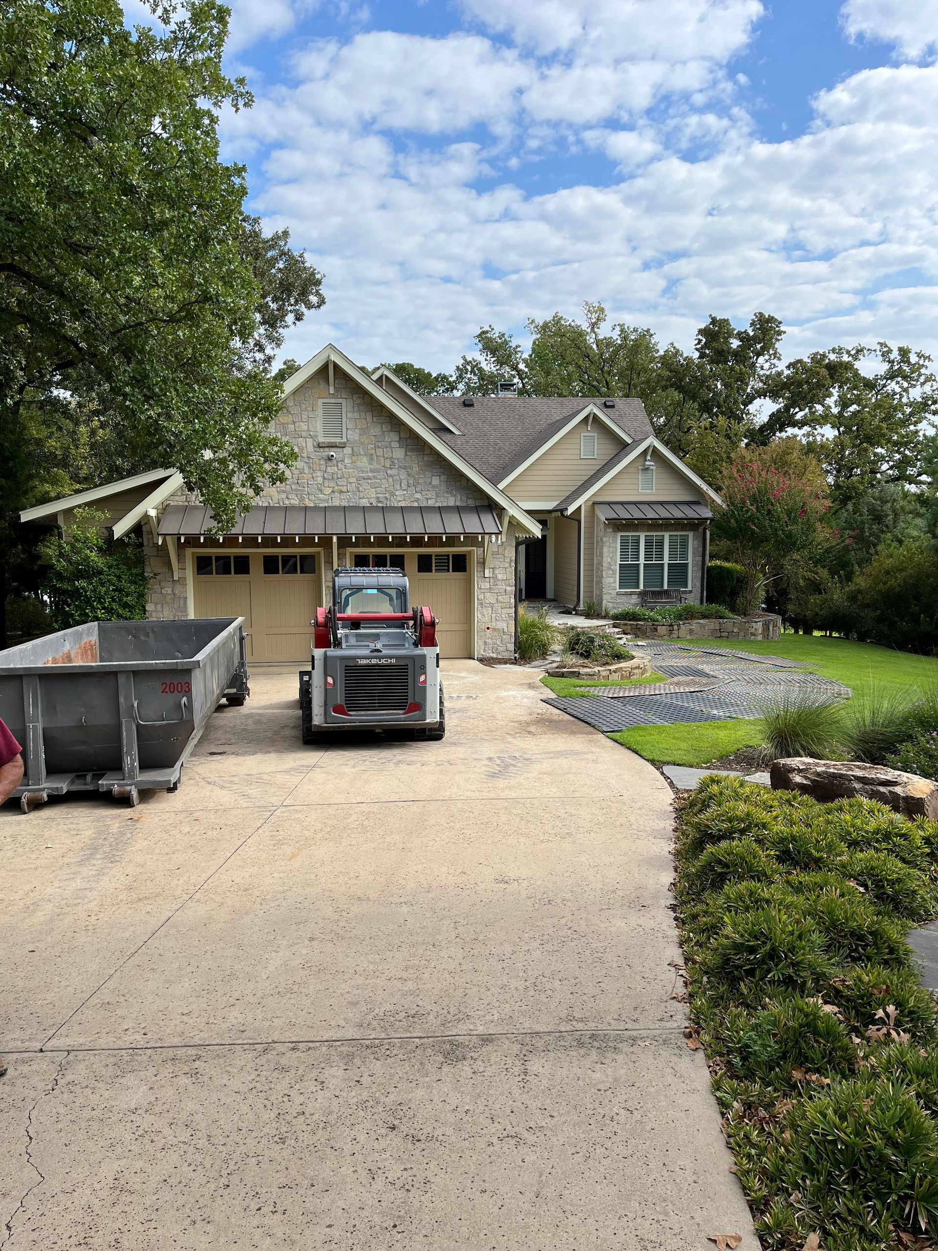 residential dumpster