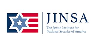 The logo for the jewish institute for national security of america