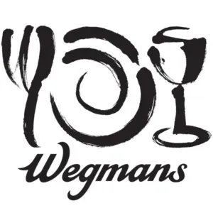 A black and white logo for wegmans restaurant