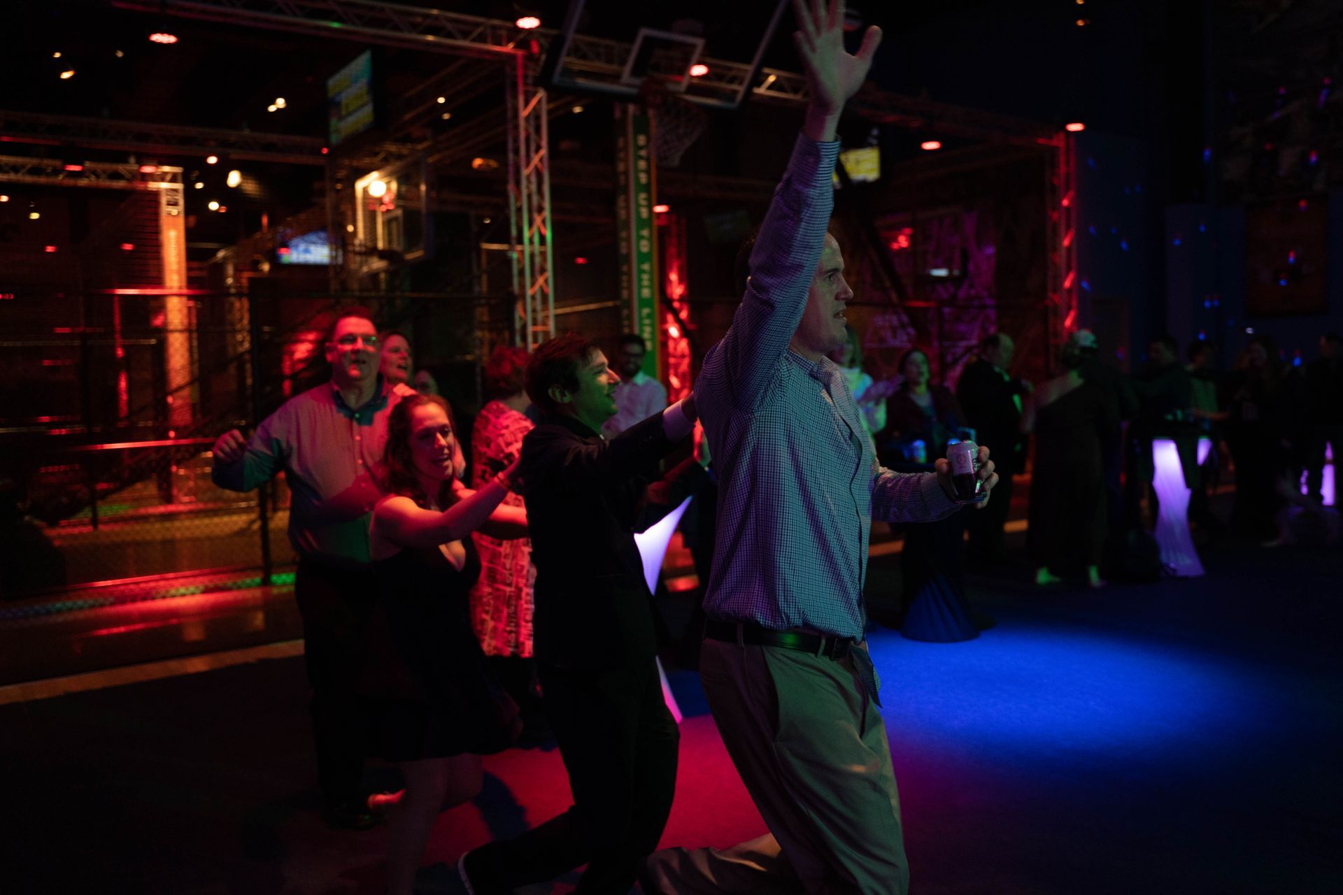 people dancing at the 100 year anniversary party