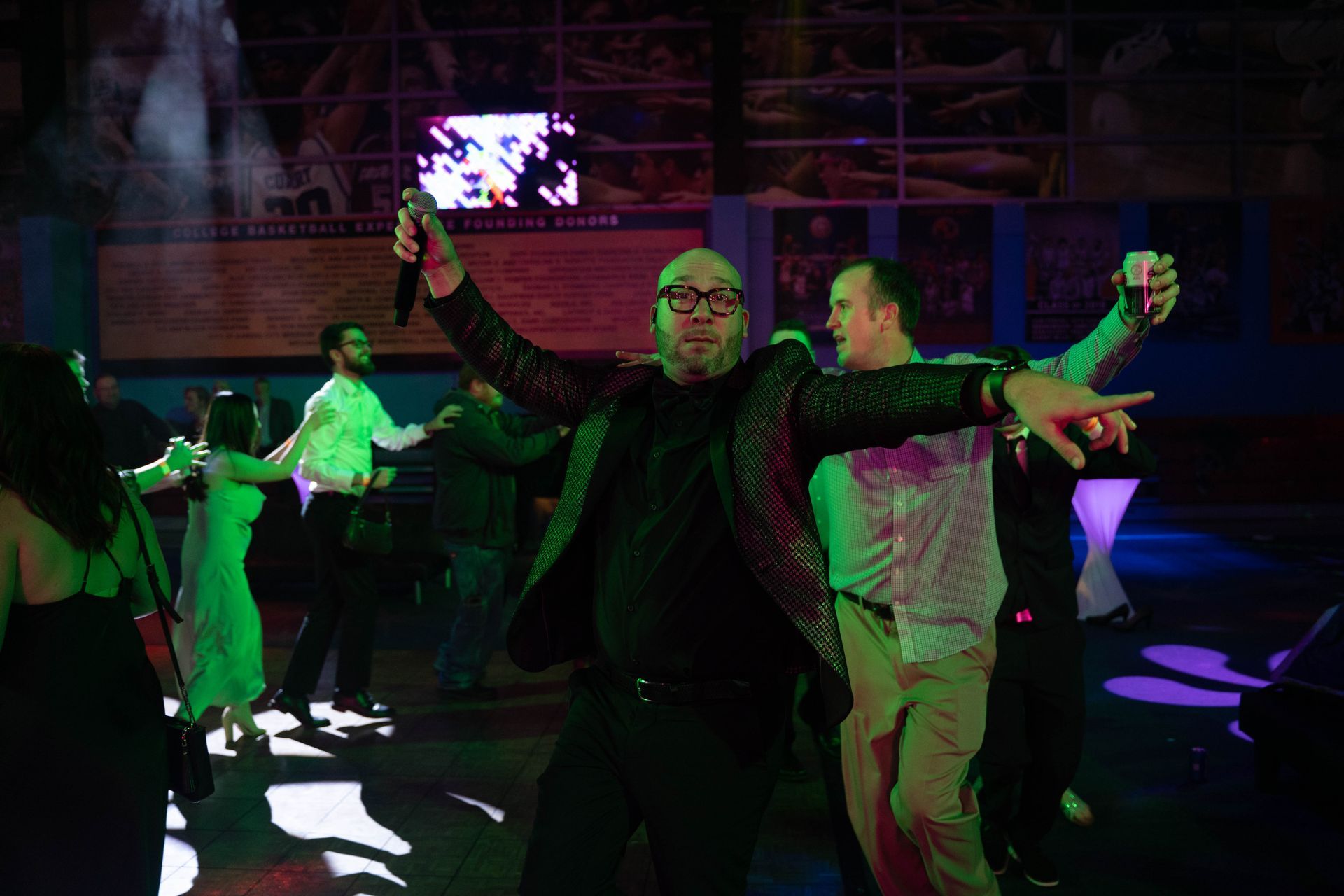 people dancing at the 100 year anniversary party