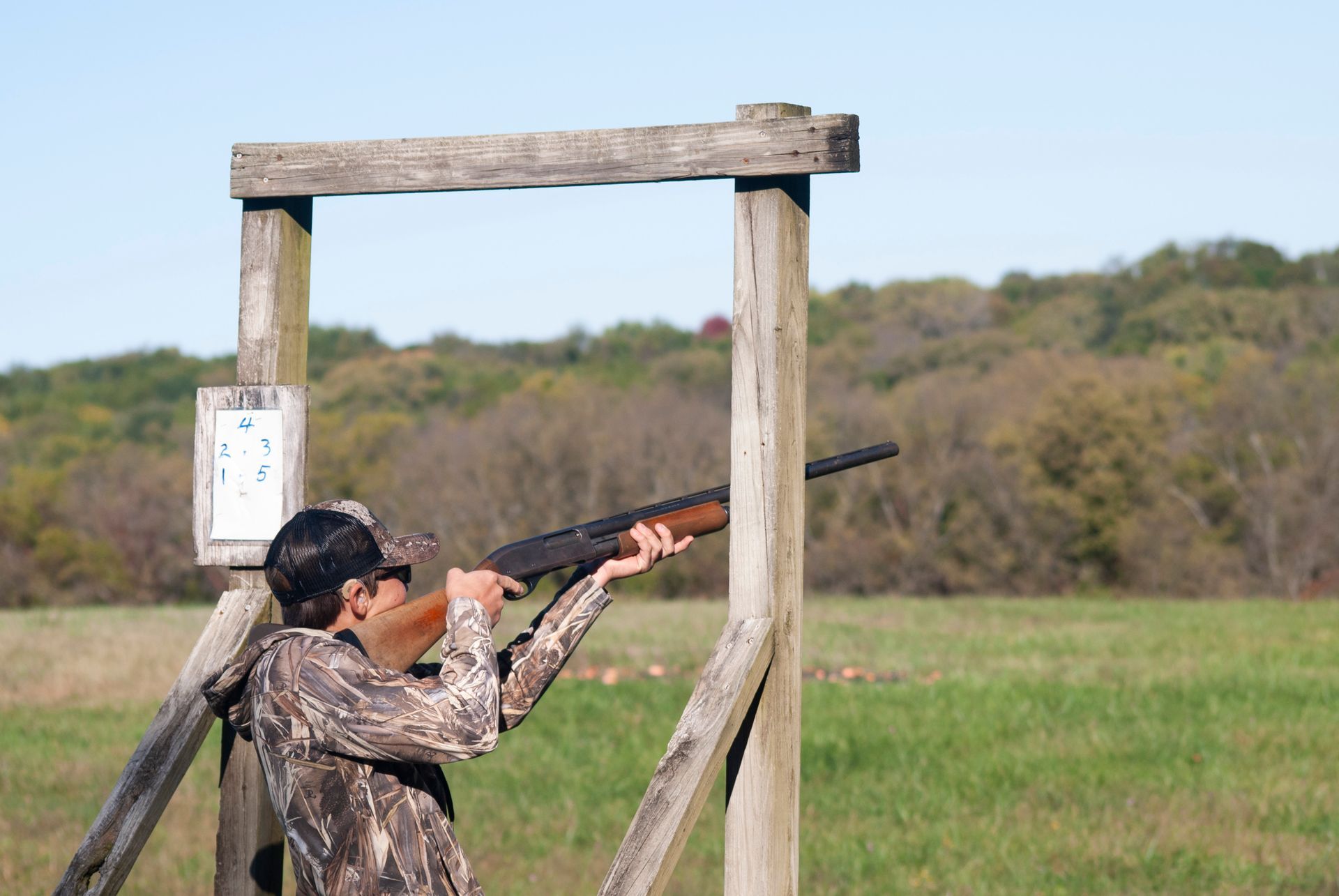 a skeet shooting event for icl employees