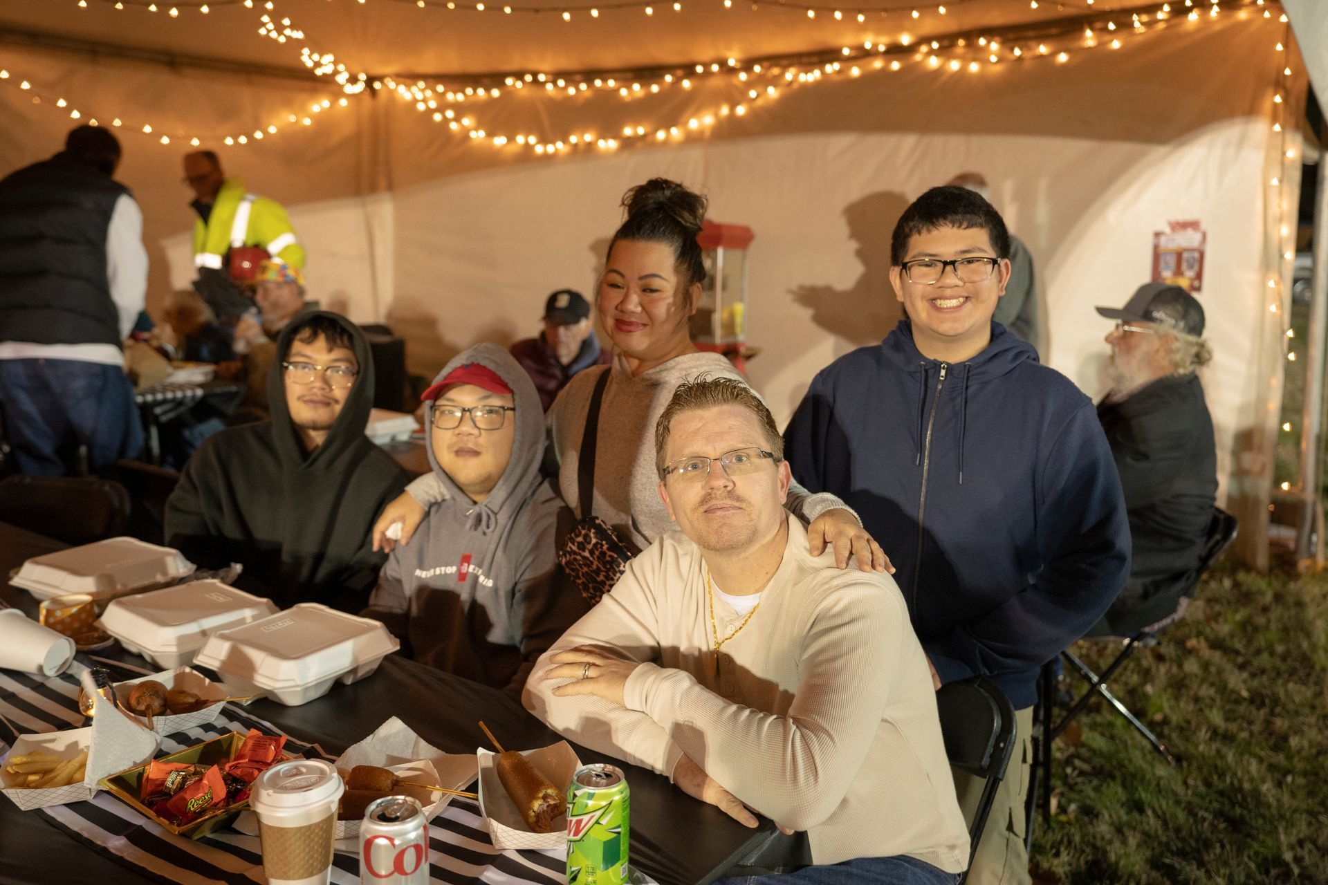 ICL employee with family at 2024 Family Open House