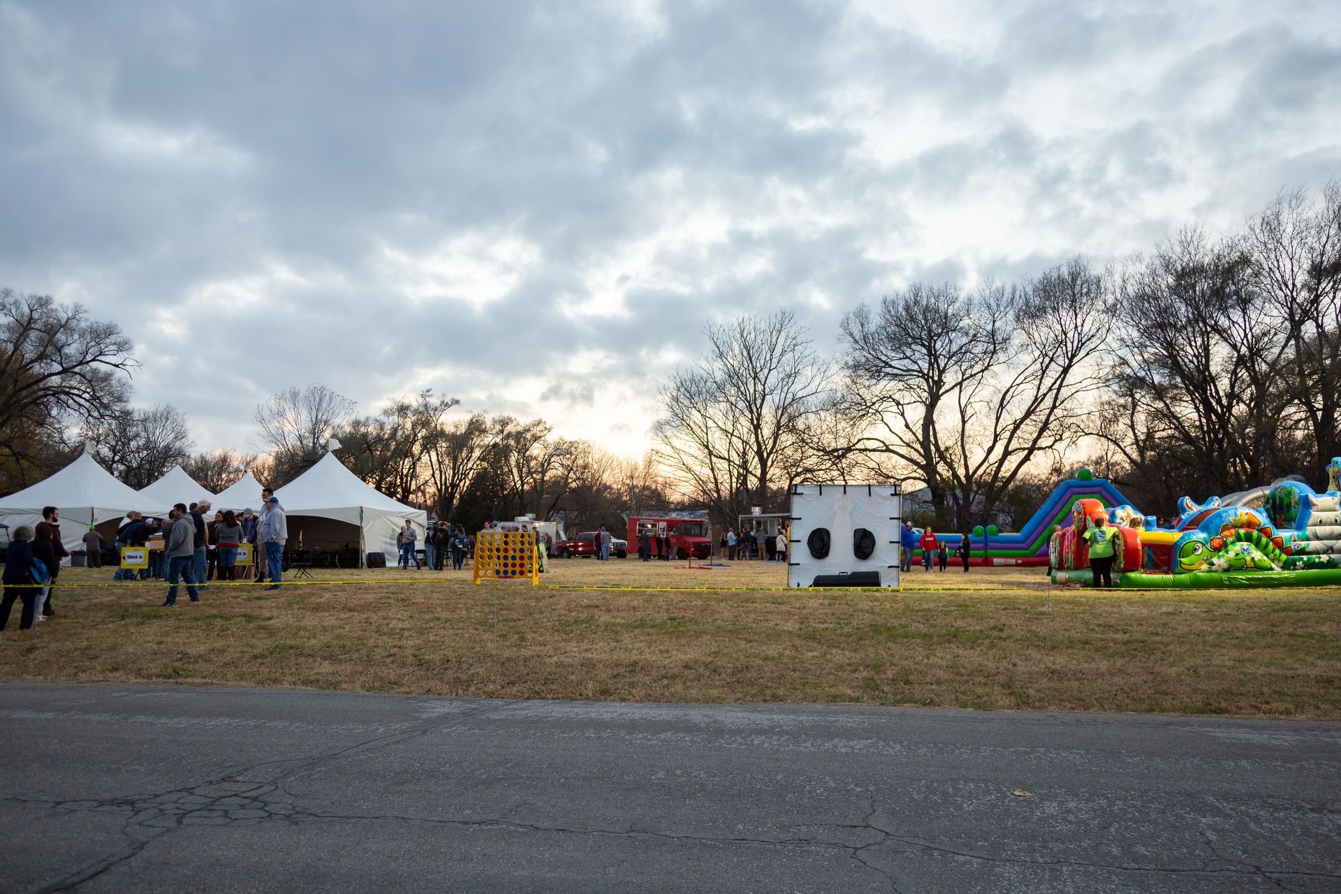 This is a street shot of the ICL Fall Family Picnic.