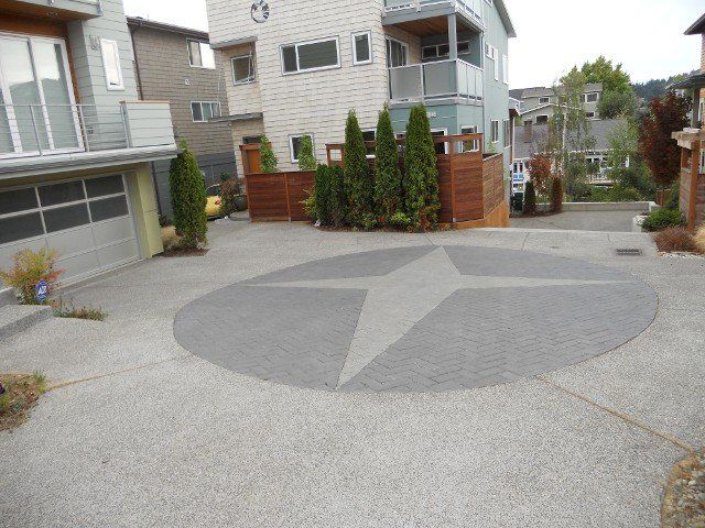 Stone Compass, Decorative Cement, Landscape Contractors