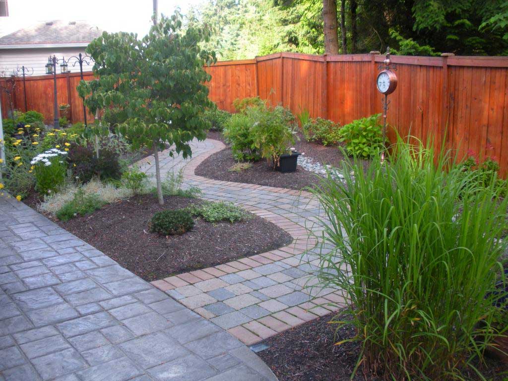 Pathway with Plants on Both Side, Landscape Contractors