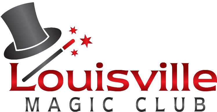 Magic Hat and Wand - Logo for Louisville Magic Club