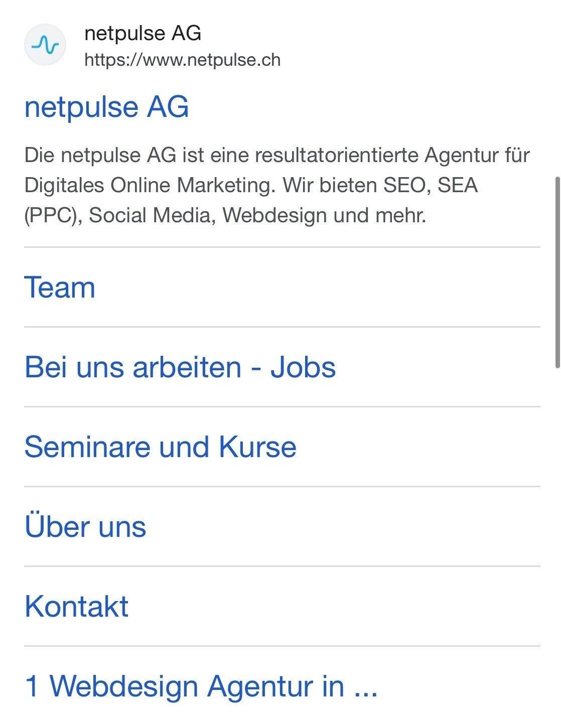 Neues Aussehen der Google Resultate in der SERP