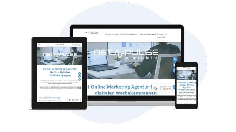 Bild Landingpage netpulse