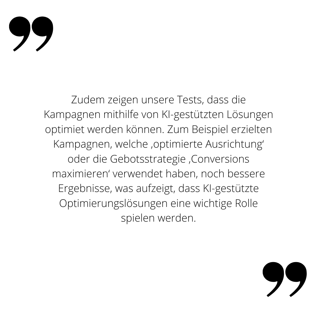 Ein weisser Hintergrund mit einem Zitat auf Deutsch darauf.