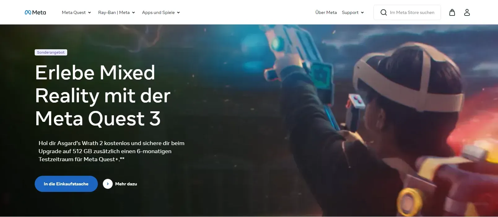 Die Meta Website