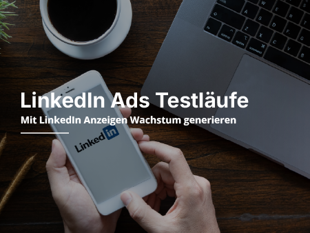 Ein Handy mit Linked-In offen