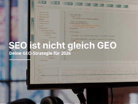 Ein Bildschirm mit verschiedenen Texten.