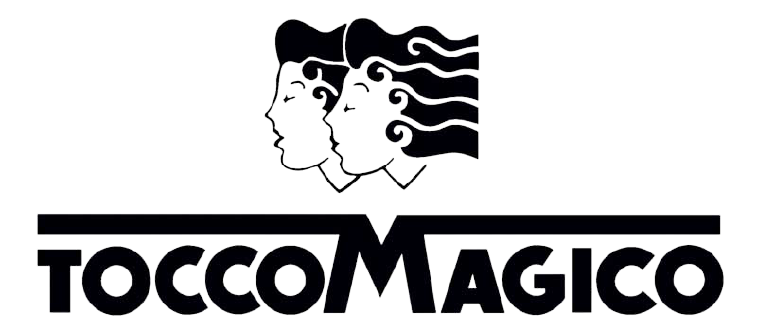 Logo raffigurante due profili femminili stilizzati sopra la scritta