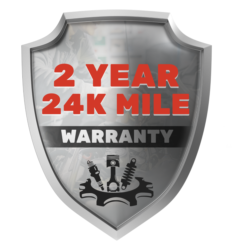 2 Year 24K Mile Warranty Logo | Absolute Automotive