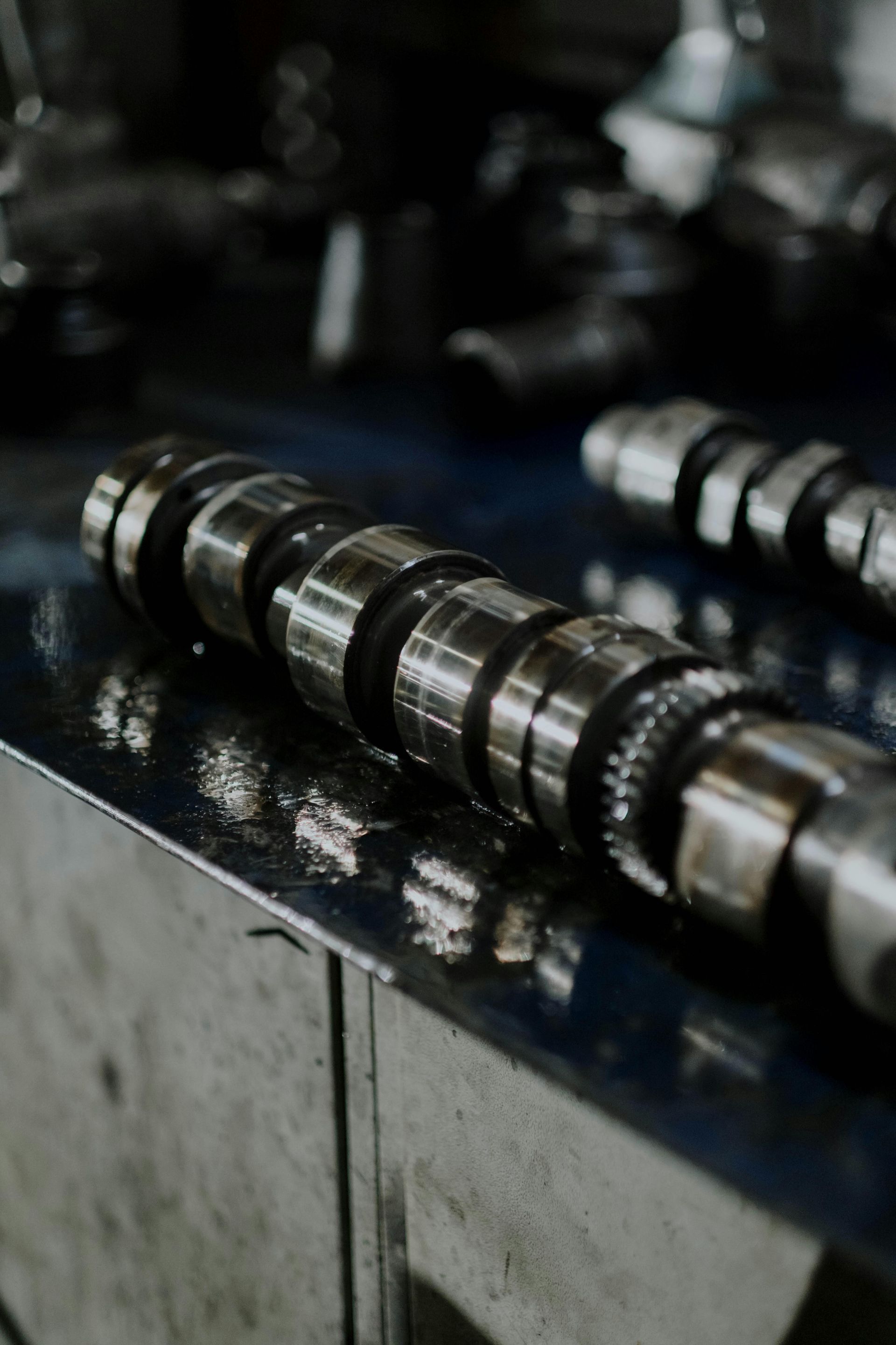 Close-Up Of Engine Camshaft Components | Absolute Automotive