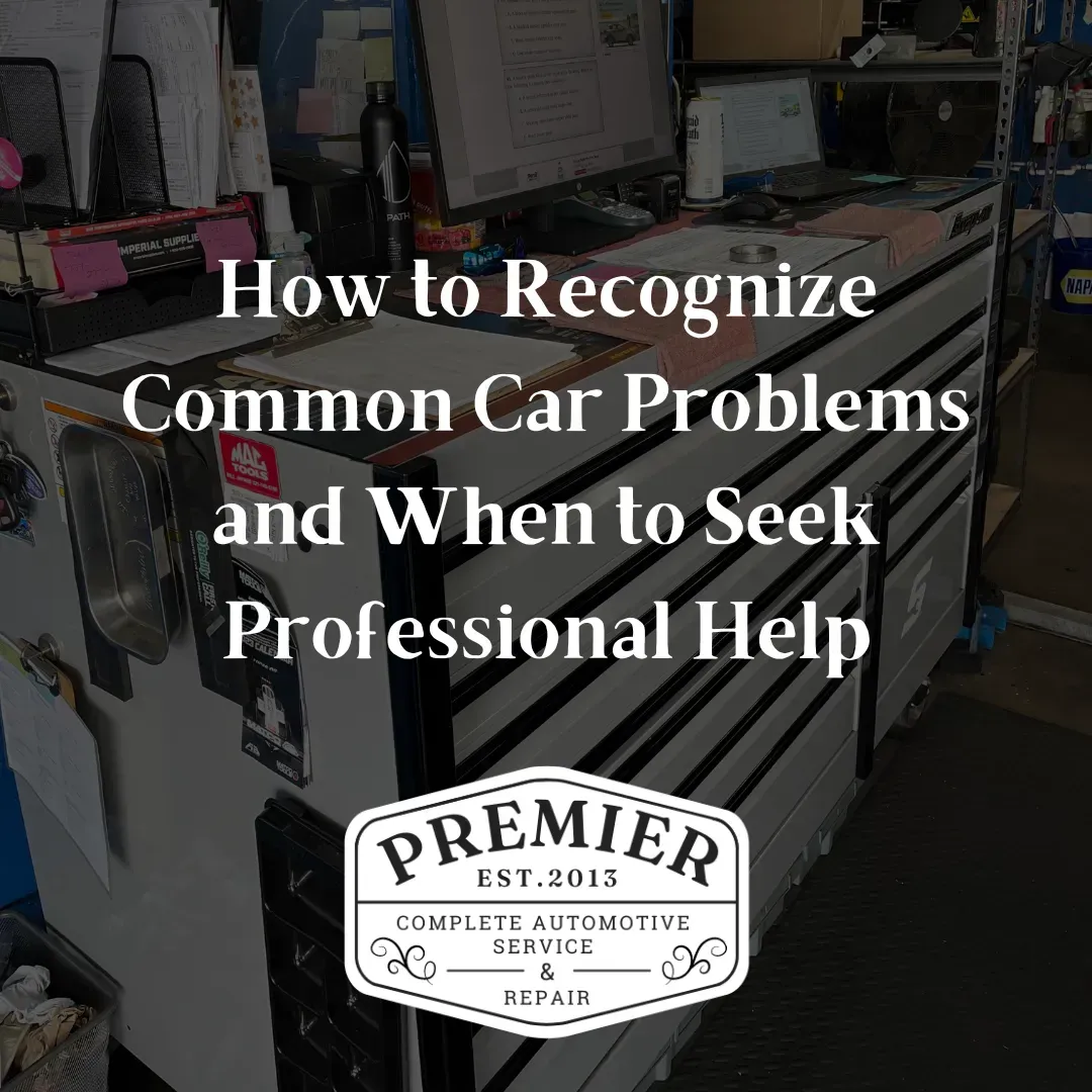 How to recognize common car problems and when to seek professional help