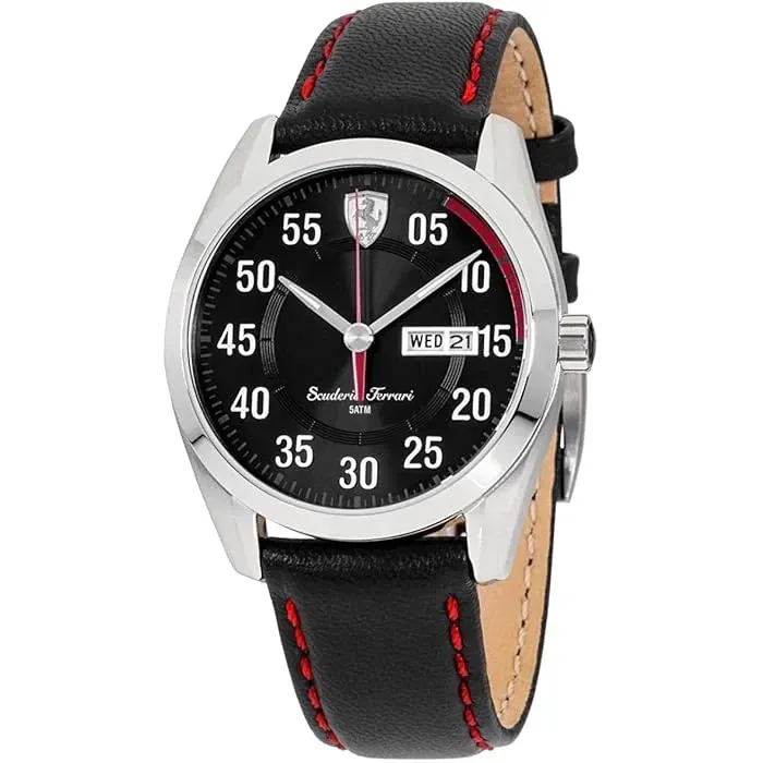 【FERRARI 法拉利】狂熱飆速運動腕錶 44mm (0830173)附提袋-funtastic方采