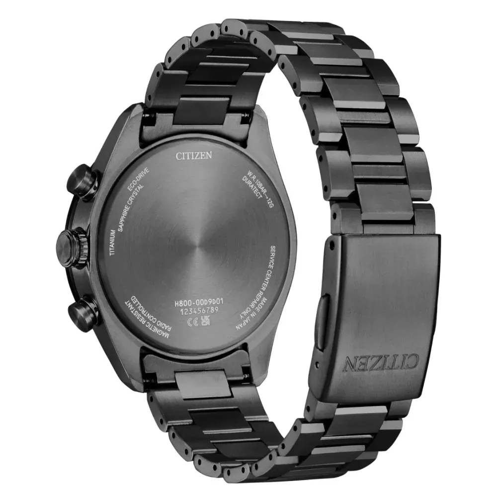 【CITIZEN 星辰】ATTESA 光動能電波鈦金屬計時腕錶 42mm (AT8294-59E)-funtastic方采