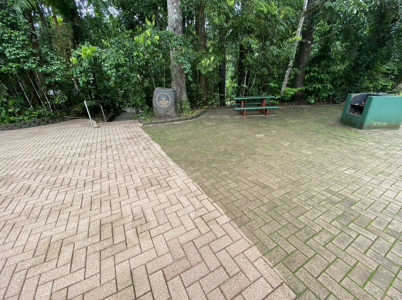 Outdoor Floor Cleaning — FNQ Pressure Cleaning  in Atherton, QLD