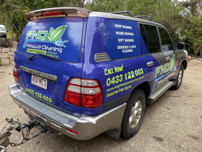 Company's Van — FNQ Pressure Cleaning  in Atherton, QLD