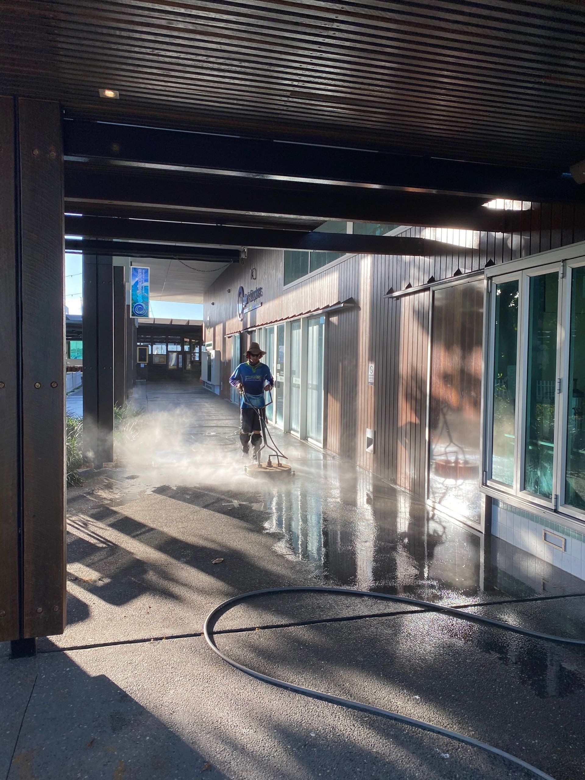 Hallway Cleaning — FNQ Pressure Cleaning  in Atherton, QLD