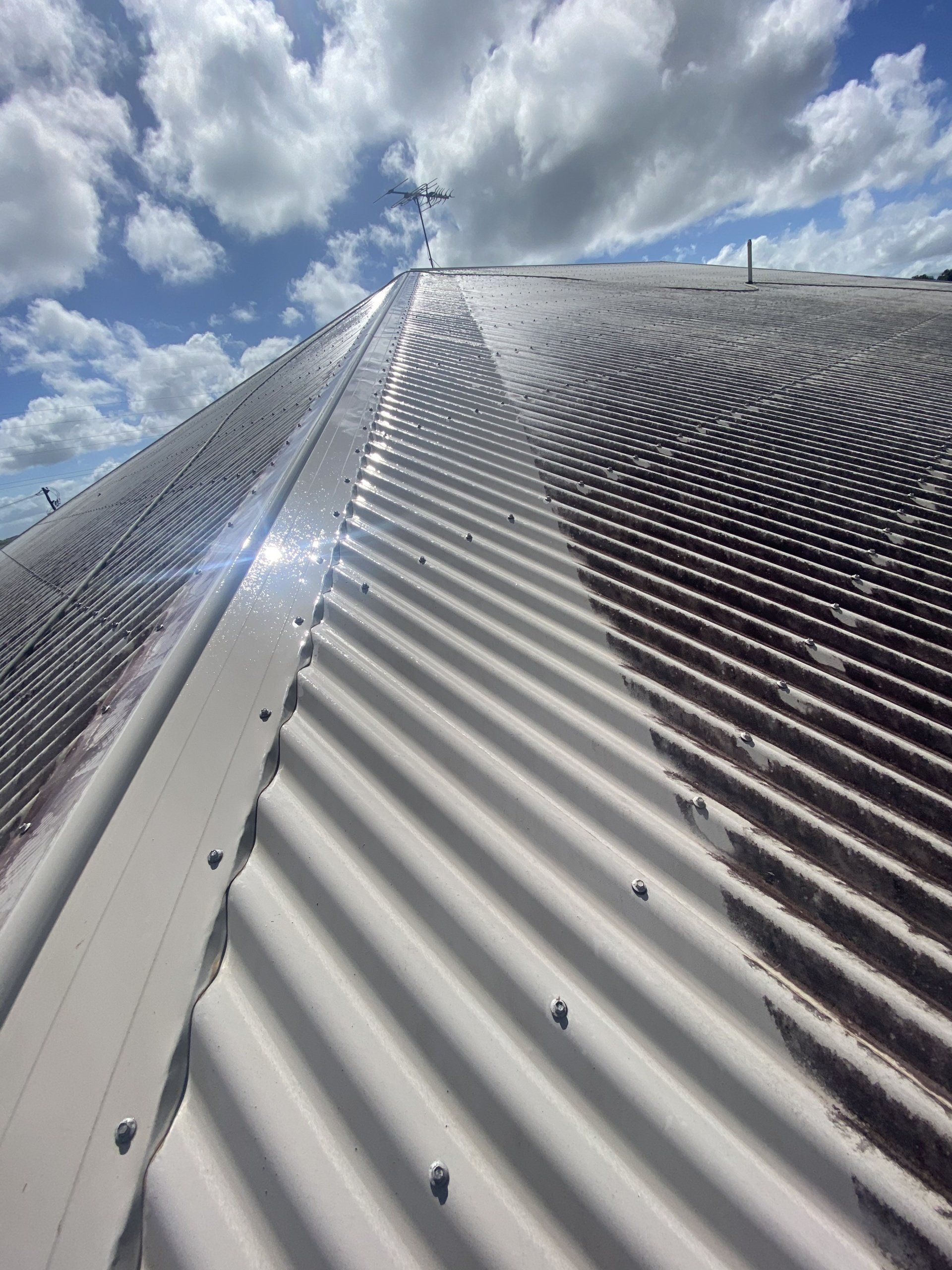 Cleaned Roof — FNQ Pressure Cleaning  in Atherton, QLD