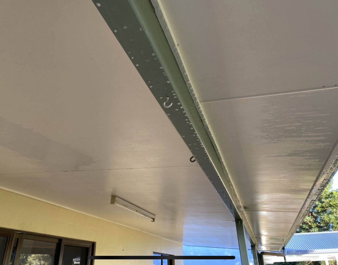 The Ceiling After Cleaning — FNQ Pressure Cleaning  in Atherton, QLD
