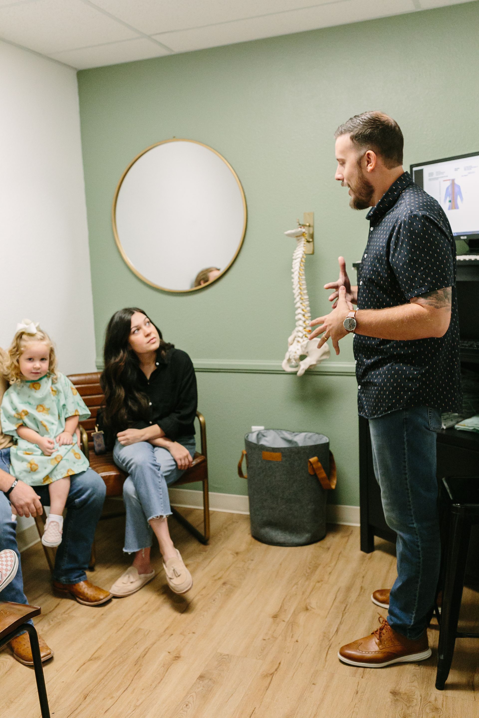 educating patients about the spine