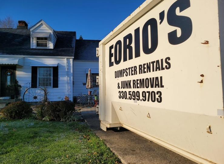 Dumpster — Youngstown, OH — Eorio's Dumpster Rentals