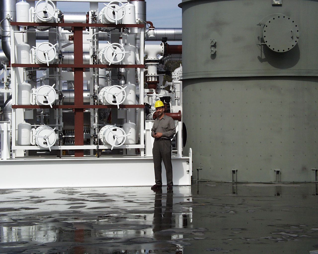 Engineer In Petroleum Plant Site