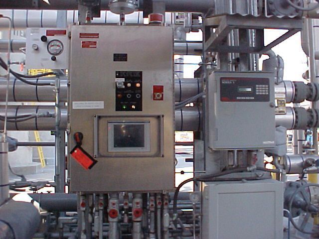 LNG Plant Control Panel