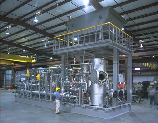 Petroleum Plant Equipment In Factory