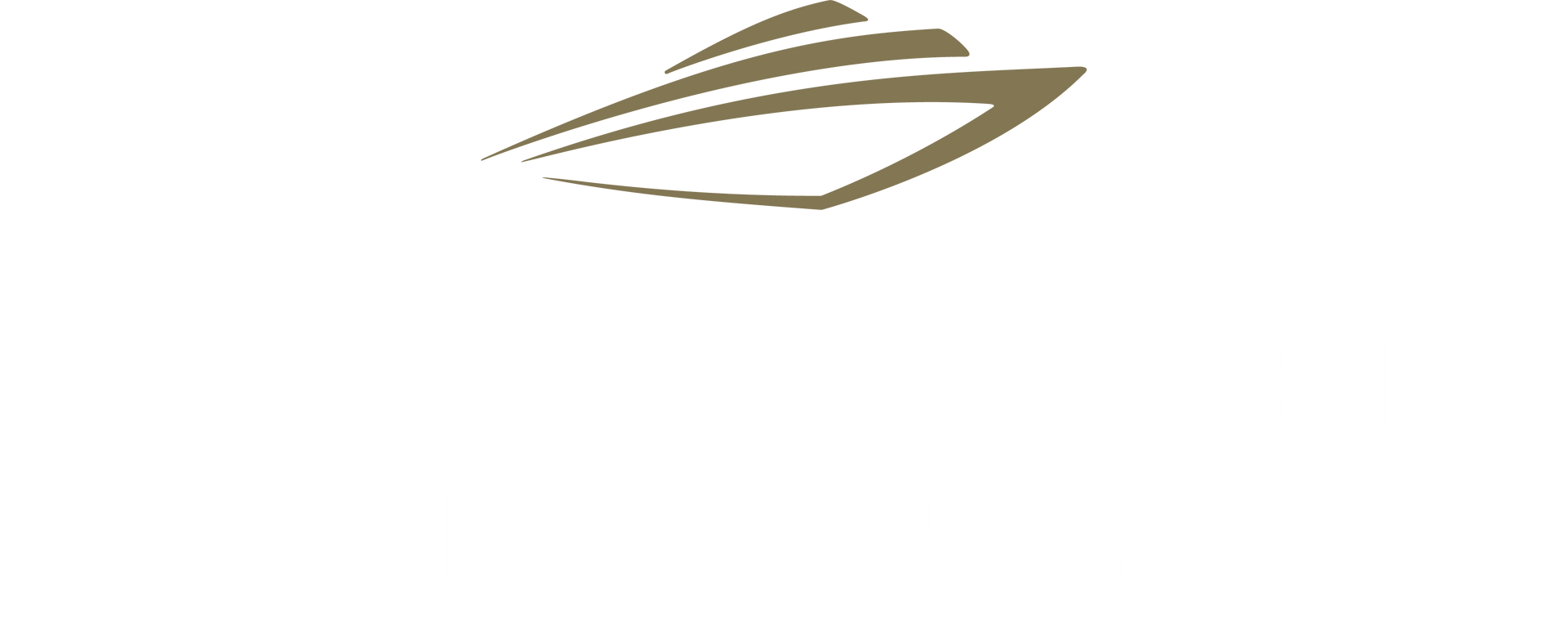 Een logo voor jachtdetailers elburg met een boot erop.