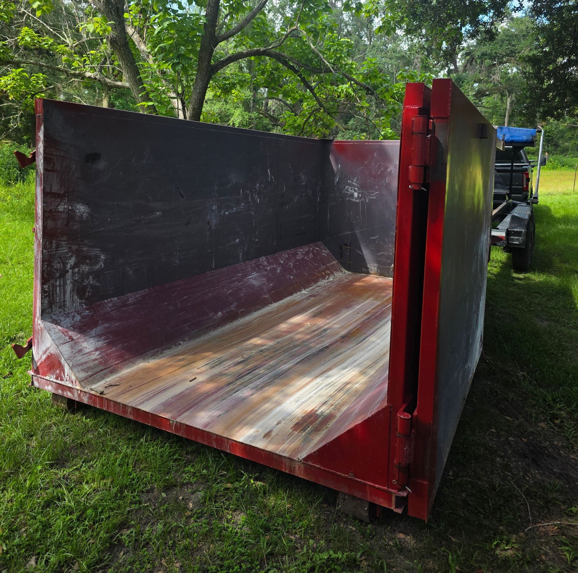 Open 20 Yard Dumpster in Live Oak Florida