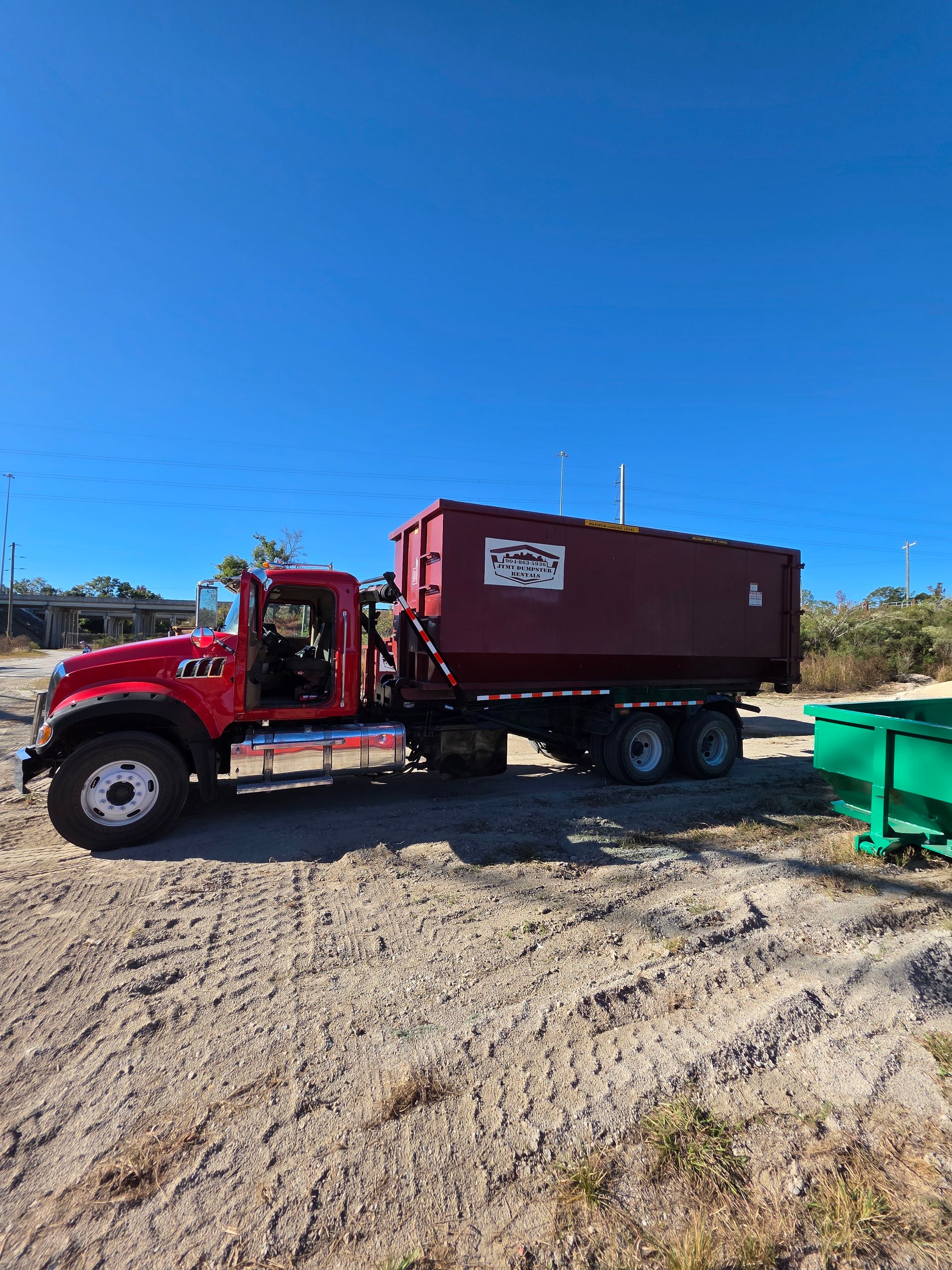 Open 20 Yard Dumpster in Live Oak Florida